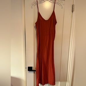 Pretty burnt orange sundress